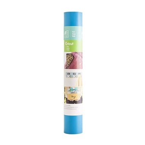 Azuurblauw vinyl voor beeldoverdrachten, stickers, labels, enz. Met de hand gesneden of met Cricut, silhouet, andere machines; 12" x 48" vinylvel, rol