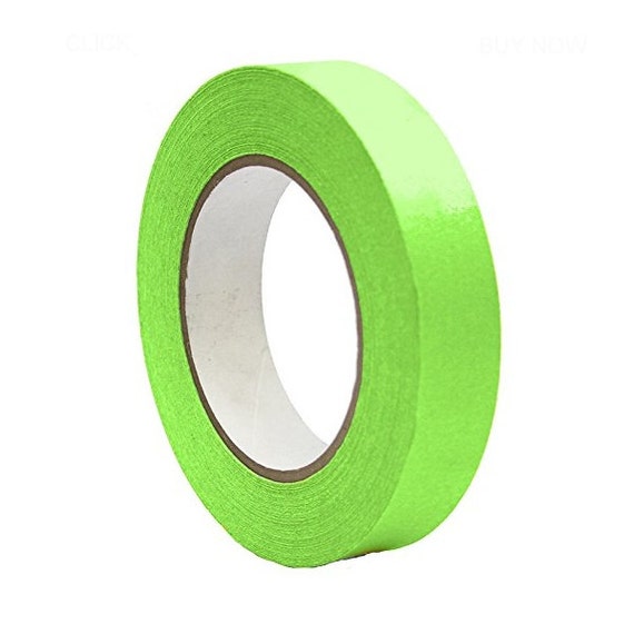 Light Green Premium Masking Tape, Matte 1 Inch by 55 Yards Labeling, Color  Coding, Artist, Washi Paper Board Console Masking Tape 