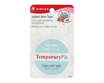 Singer Instant Hem Double Sided Tape 3 4 19mm X 5 Etsy India