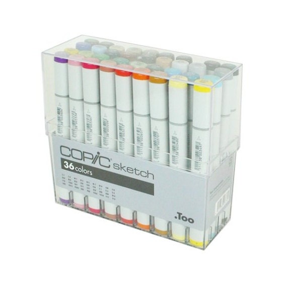 36 Copic Markers Sketch Basic Artist Set Copic Sketch Drawing Set