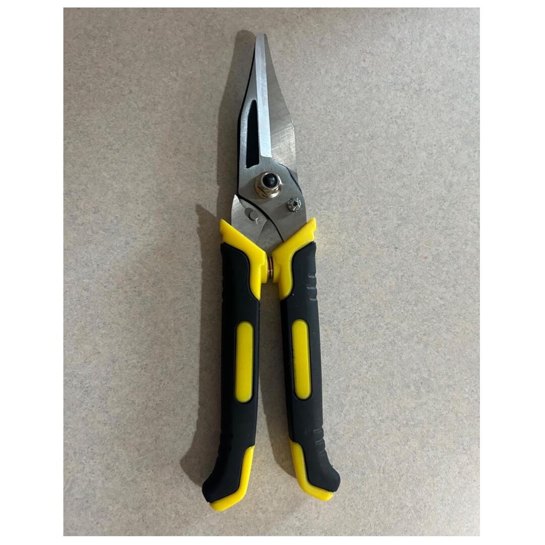 8 Inch Heavy Duty Scissors, Straight Snips, Multifunction Craft Shears ...