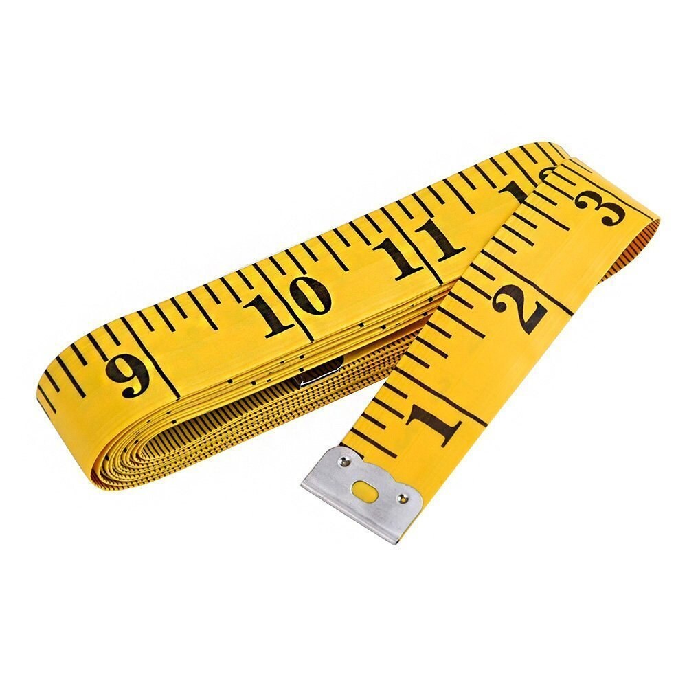 120 Inch 300 cm Yellow Soft Tape Measure Measuring Tape Etsy