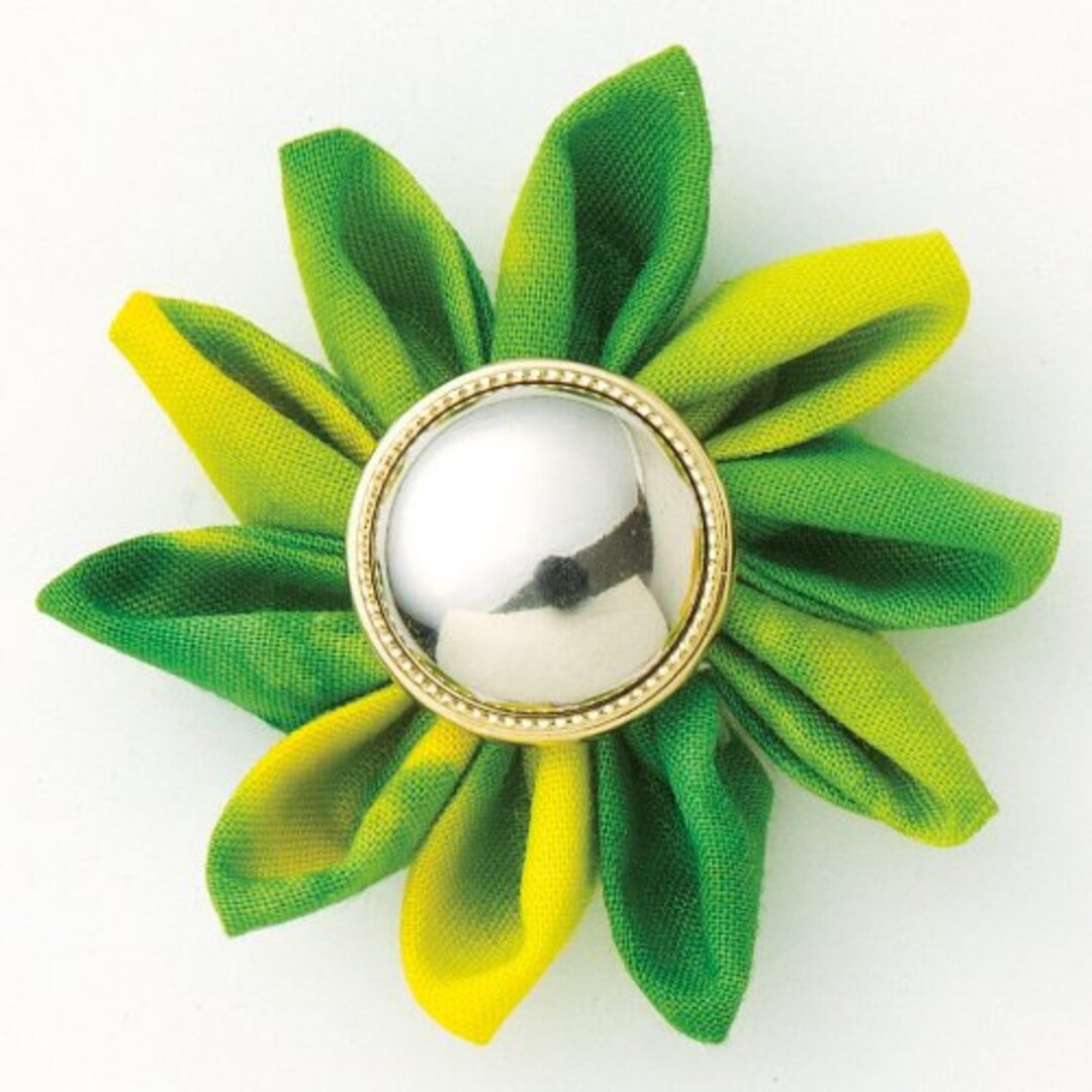 Fabric Flower Making Template, Guide, Quilt Pattern Japanese Kanzashi