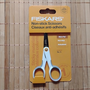 Fiskars 5 Inch Micro-Tip Softgrip Scissors, Fabric, Sewing, Arts, Crafts, Quilting Embroidery, Dressmaking, 98887097J