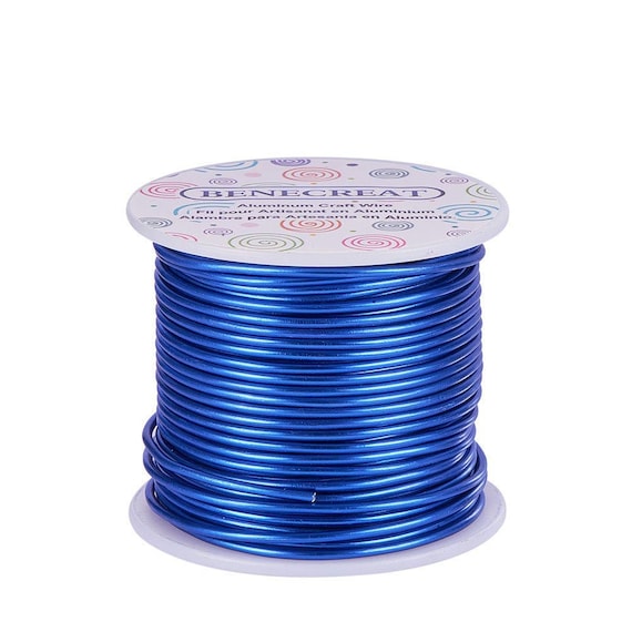 0.8mm LIGHT BLUE Aluminium Arts /& Craft Wire,Jewellery Modelling Florist Wire
