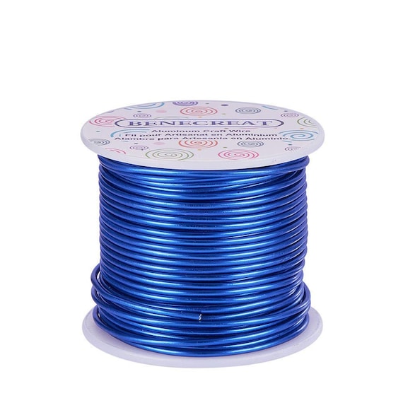 BENECREAT 23 Feet 3 Gauge Aluminum Wire Black Bendable Metal