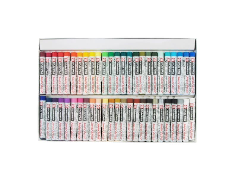 50 Smooth OIL PASTELS Sakura Creamy Smooth Artist Oil Pastel Etsy