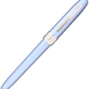 Frosty Blue Platinum Plaisir Fountain Pen, Medium Nib Fountain Pen, Ink Pen for Writing, Calligraphy, Drawing, Inking