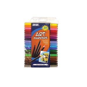 Dual Point Art Marker Set of 20 Coloring Pens Colored Markers; Coloring Books, Anime, Manga, Art, Drawing, Illustration