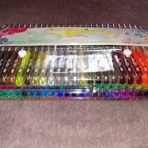 100 stylos colorants ; Ensemble de stylos gel néon, pastel, métallique, scintillant ; Coloriages pour adultes, dessin, tenue d'un journal biblique, agenda, scrapbooking