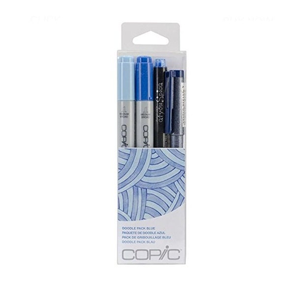 COPIC Ciao Coloured Marker Pen - Doodle Kit Of 7 People, For Art & Cra