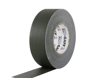 Olive Drab Gaffer Tape; 2inx55yd Heavy Duty Pro Grade Gaffer's Non-Reflective, Waterproof, Multipurpose Tape; Stronger than Duct Tape