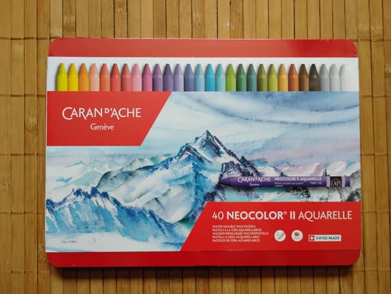 40 色 カランダッシュ クラシック ネオカラー II 水溶性パステル 40 色 カランダッシュ クラシック ネオカラー II 水溶性パステル