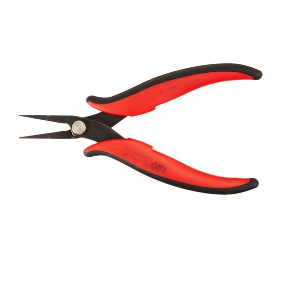 Needle Nose Pliers, Long Pointed Nose Pliers With Serrated Jaws, 1.2mm  Nose, Hakko Pliers Jewelers Pliers Beading Pliers, Jewelry Making 