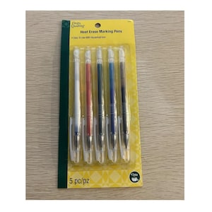 Marcadores de tela con tinta borrable y que desaparecen, Dritz D3364
