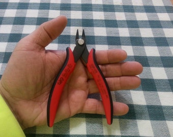 Micro Clean Cutter, Hakko Wire Cutters - Flush Cutter - Jewelers Tool - Beading, Jewelry Making Cutter - up to 16 Gauge