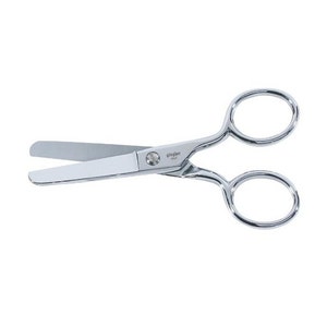 Gingher 5-tums ficksax med trubbiga spetsar; Tyg, tråd, handarbete, quiltning, broderi, klädsömnad, hantverk, applikation