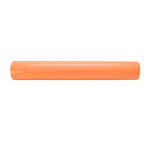 Neon Orange Glitter Iron On HTV Heat Transfer Vinyl for Most Fabrics; Cricut, Silhouette or cut by hand; 12x20 inch Heat Transfer Vinyl