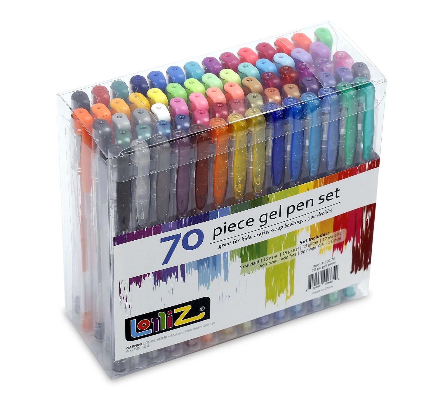 Gel Glitter Pen 8/12/18 Color Set,glitter And Metallic Gel Pens For Adult  Coloring Book