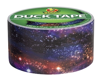 1 1.88 Inches x 10 Yards Galaxy Printed Duct Tape Single Roll