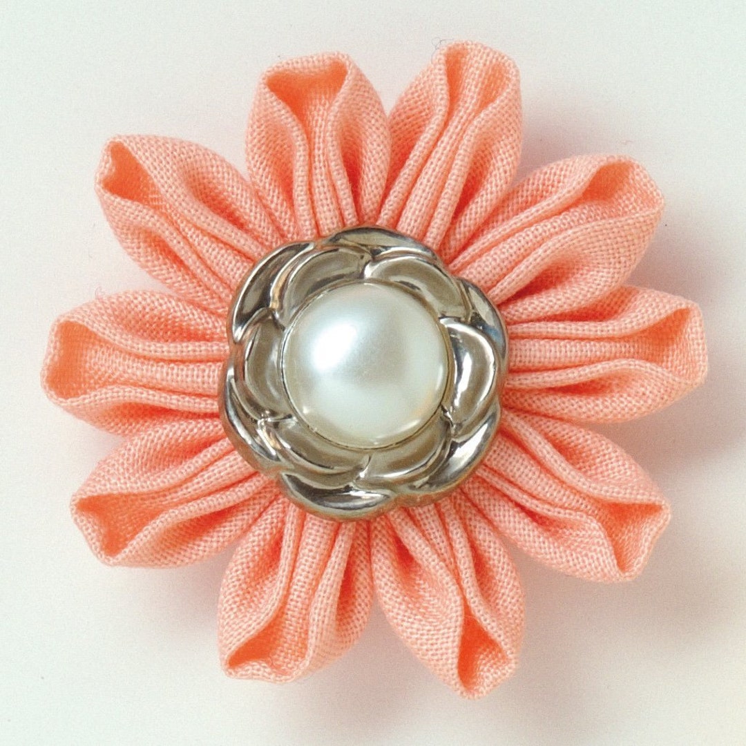 Fabric Flower Making Template Guide Quilt Pattern Japanese Etsy