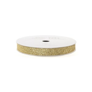 Dekorpapier Glitter Tape ""Brown Sugar"", 9,5 mm x 2,7 Meter Dekoration, Geschenkverpackung Scrapbooking Kartenherstellung."