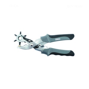 Hand Held Hole Punch, Leather Belt Hole Puncher Pliers Hand Tool, Heavy  Duty Punch 3/32 Inch to 9/32 Inch Neiko 