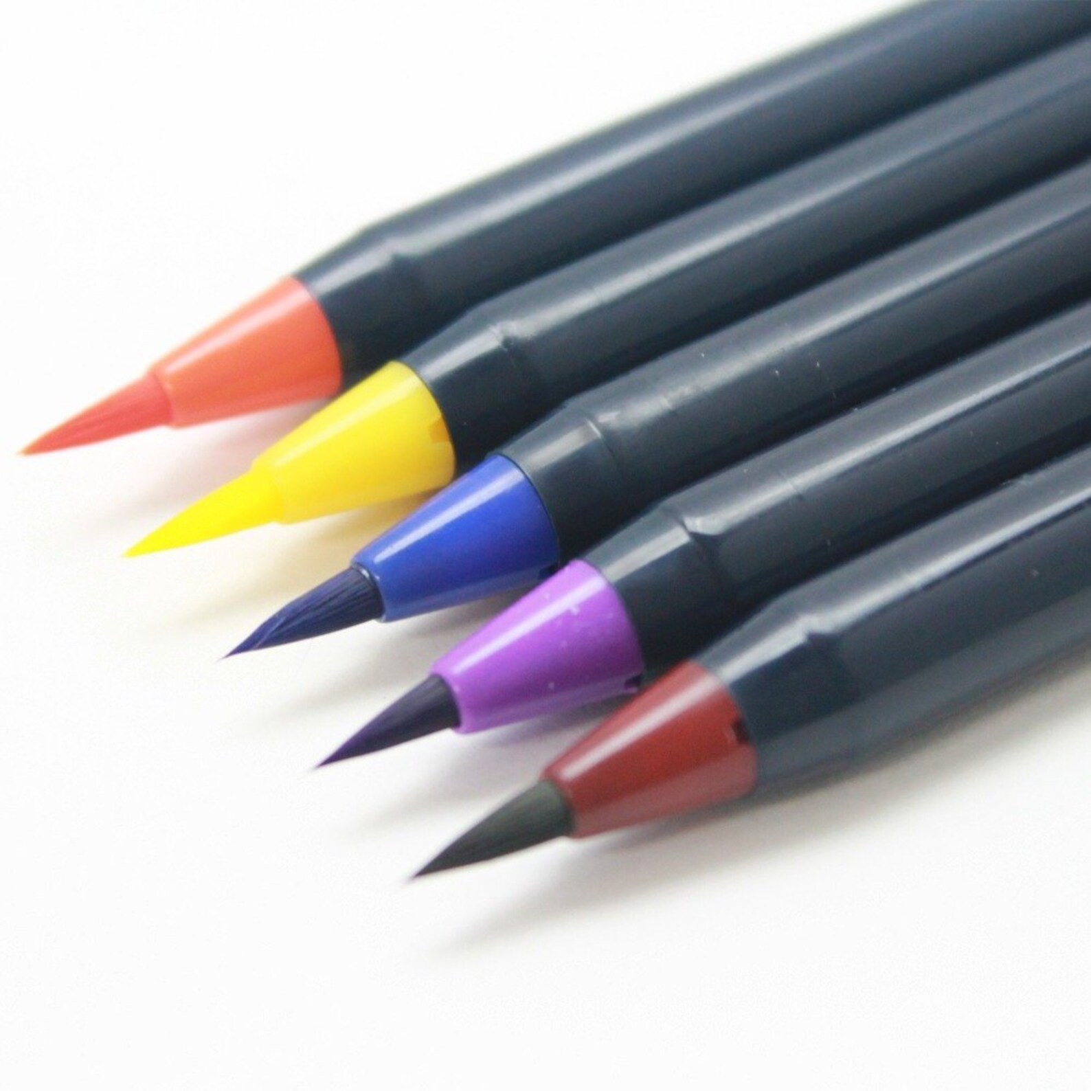 Akashiya Sai Fude Watercolor Brush Pen Set 5 Autumn Colors Etsy Akashiya Sai Fude Watercolor Brush Pen Set 5 Autumn Colors Etsy