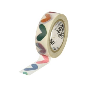 Washi Tape „Hearts & Joy“, 5/8" (15 mm) x 30 Fuß (9 Meter), Heimdekoration, Geschenkverpackung, Scrapbooking, Kartenherstellung, Dekorationen, Babyparty