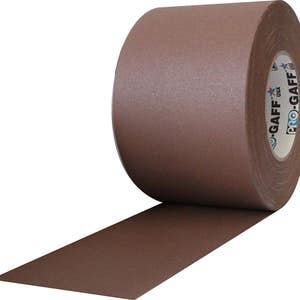 Ruban adhésif extra large marron ; Ruban adhésif résistant non réfléchissant, imperméable et polyvalent de qualité professionnelle, 4 po x 55 vg