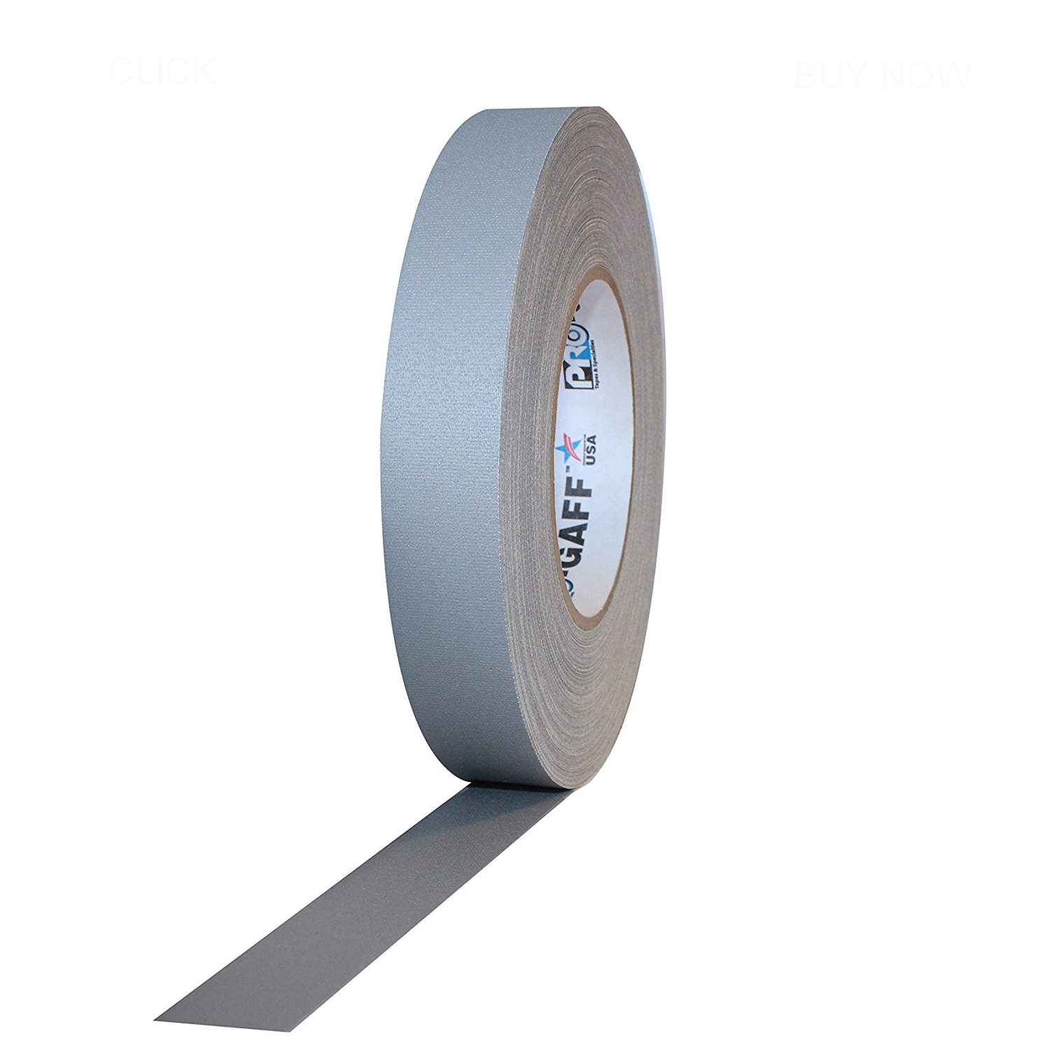 Gaffer Power Real Professional Grade Gaffer Tape, Made in The USA, Heavy  Duty Gaffers Tape, Non-Reflective, Multipurpose. 2 Inches x 30 Yards, Grey