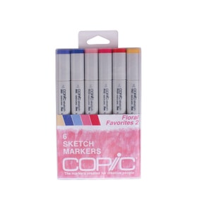 COPIC Sketch Marker Perfect Secondary Set of 6 Colors