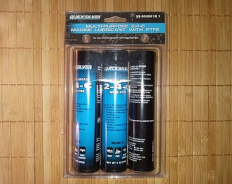 3x3oz patroner Quicksilver högpresterande extremt fett, PTFE-smörjmedel, 8M0071837