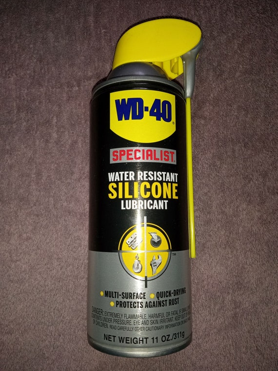 WD-40 Specialist Water Resistant Silicone Lubricant Spray, Smart Straw,  300012, 11 Oz - Etsy