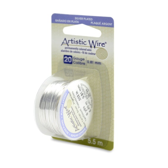 Copper Craft Wire For Hobbies Artistic Wire, 20 Gauge / .81 Mm Silver Plated Tarnish Resistant Colored Copper Craft Wire Buy The Dozen Assorted Colors 3 Yd 2 7 M Each 12 Copper Craft Wire For Hobbies Artistic Wire, 20 Gauge / .81 Mm Silver Plated Tarnish Resistant Colored Copper Craft Wire Buy The Dozen Assorted Colors 3 Yd 2 7 M Each 12