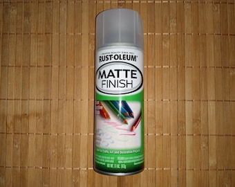 Rust-Oleum Matte Clear Specialty Finish Coating Varnish Sealant Spray; Rust Oleum 267028 Oil Based Protective Topcoat