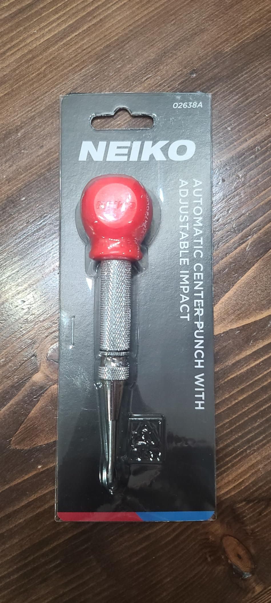 5 Inch Spring Loaded Center Punch for Metal, Adjustable Impact ...