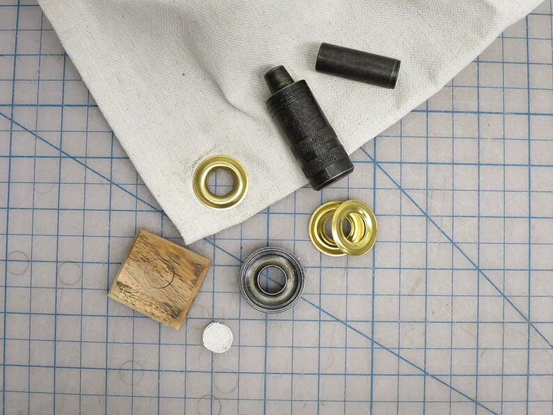 7/16 Inch Grommet Refill With 10 Extra Large Brass Eyelets Etsy