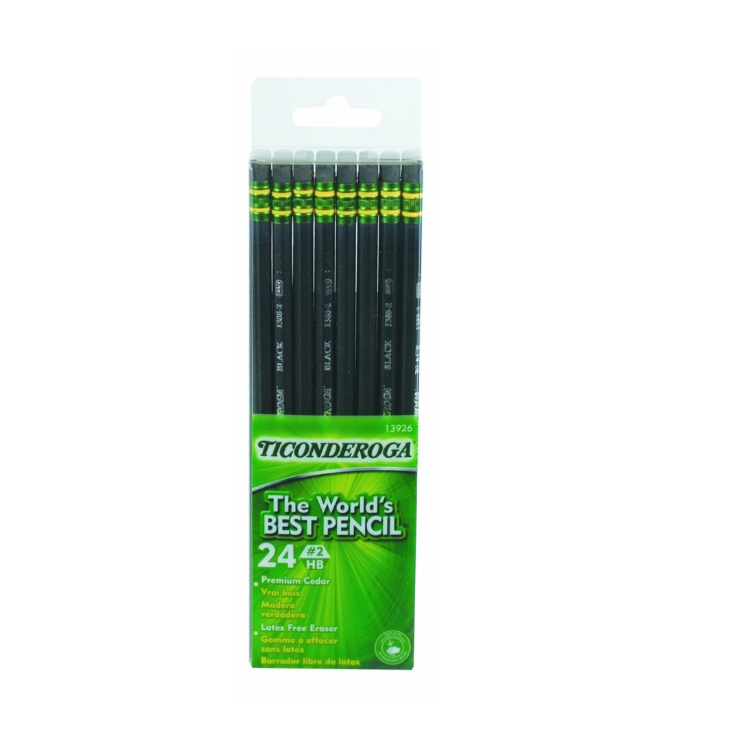 24 Drawing Pencils, Sketching Pencils, 2 HB 24 Box Dixon Ticonderoga