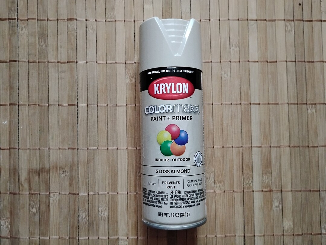 Peinture en aérosol Krylon ColorMaster blanc cassé brillant amande