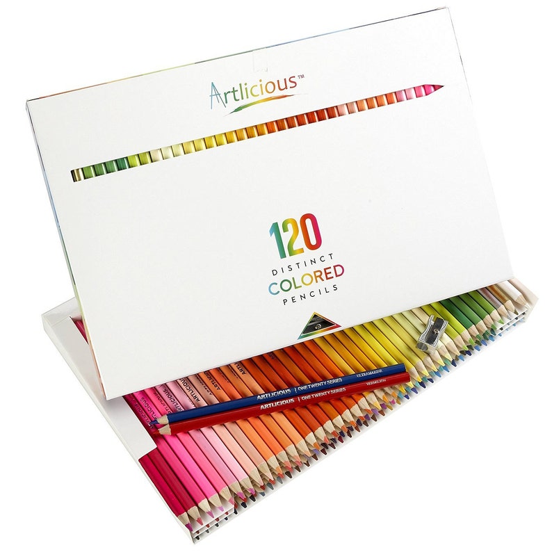 Download 120 Colored Coloring Pencils Adult Coloring Books Drawing ...