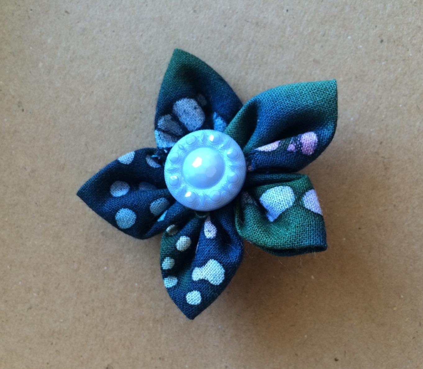 Fabric Flower Making Template Guide Quilt Pattern Japanese Etsy