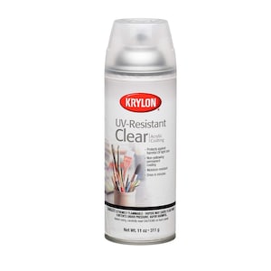 Lakier uszczelniający z połyskiem i odporny na promieniowanie UV; Krylon K01305 Gallery Series Artist and Clear Coatings w aerozolu, 11 uncji