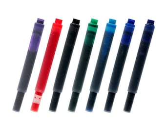 7 Ricariche per cartucce d'inchiostro per penne stilografiche Lamy, 7 colori di cartucce d'inchiostro per penne stilografiche