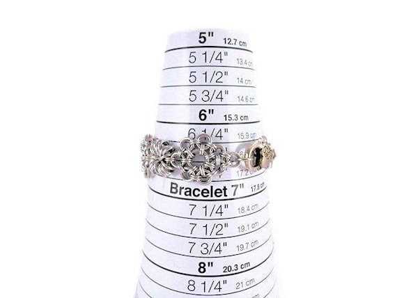 Bracelet Measuring Card for Surveying Diameter and Circumference of 12-22  cm Bracelets Jewelry Tool