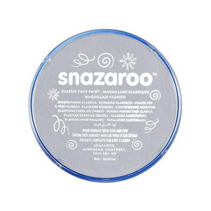 Light Grey Skin, Face Paint, Ink; Body Art, Marking, Cosplay, Carnival, Theater, Temporary Tattoo, etc Snazaroo Classic Face Paint