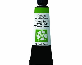 Daniel Smith Green Apatite Genuine Watercolor Paint, 15ml Paint Tube, Daniel Smith Extra Fine Watercolor