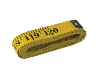 Large Easy to Read Numbers Flexible Fiberglass Soft Tape Measure
