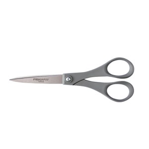 Extra Sharp Craft Scissors,Scrapbooking, Cardmaking, Notesmaking, Paper Ornament, Decorating; Fiskars 7 Inch Hardened Stainless Steel Blades