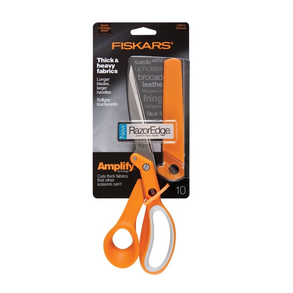 Fiskars 9” Razor Edge Fabric Scissors Softgrip by Fiskars